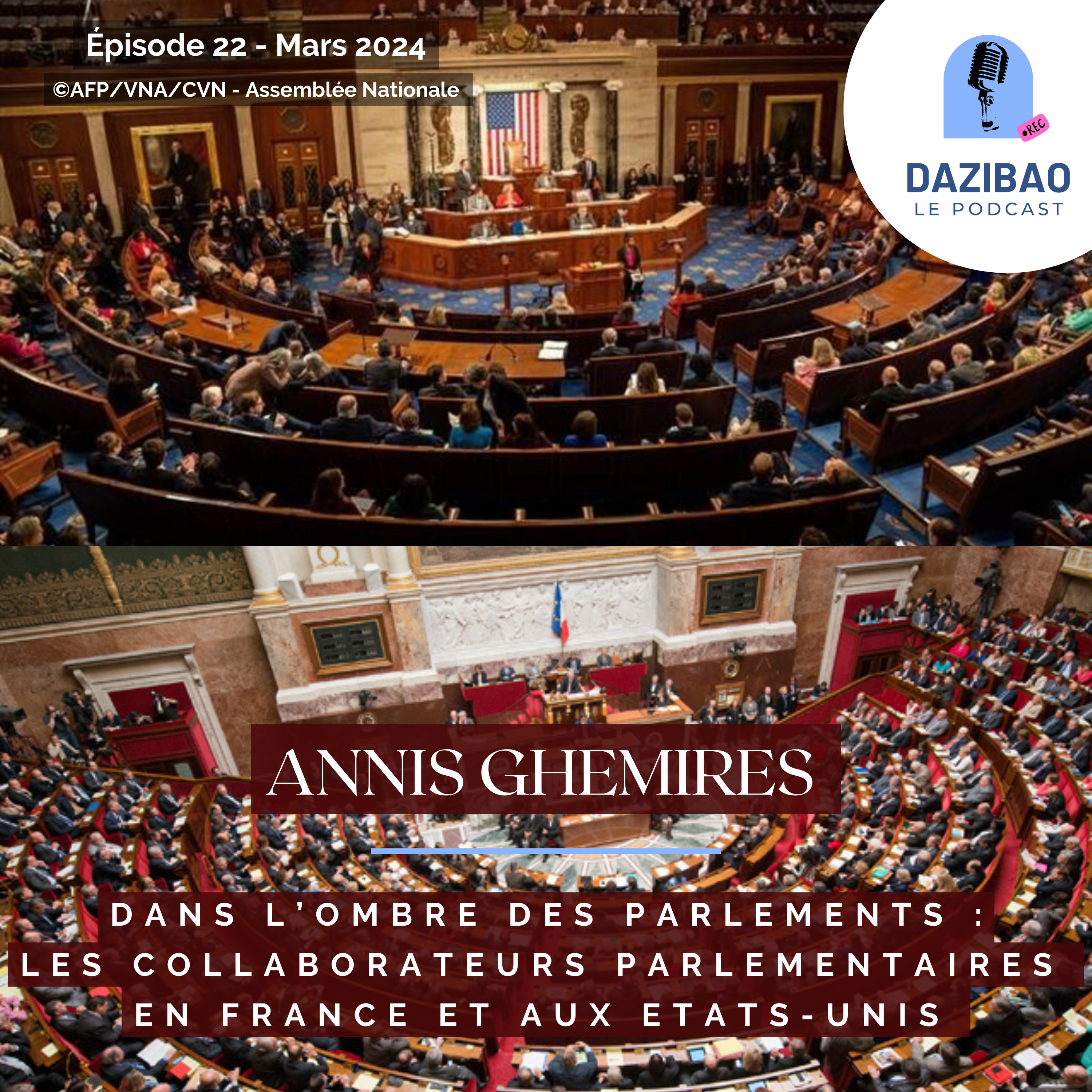Épisode 22 : Annis – Dans l’ombre des Parlements : les collaborateurs parlementaires en France et aux États-Unis