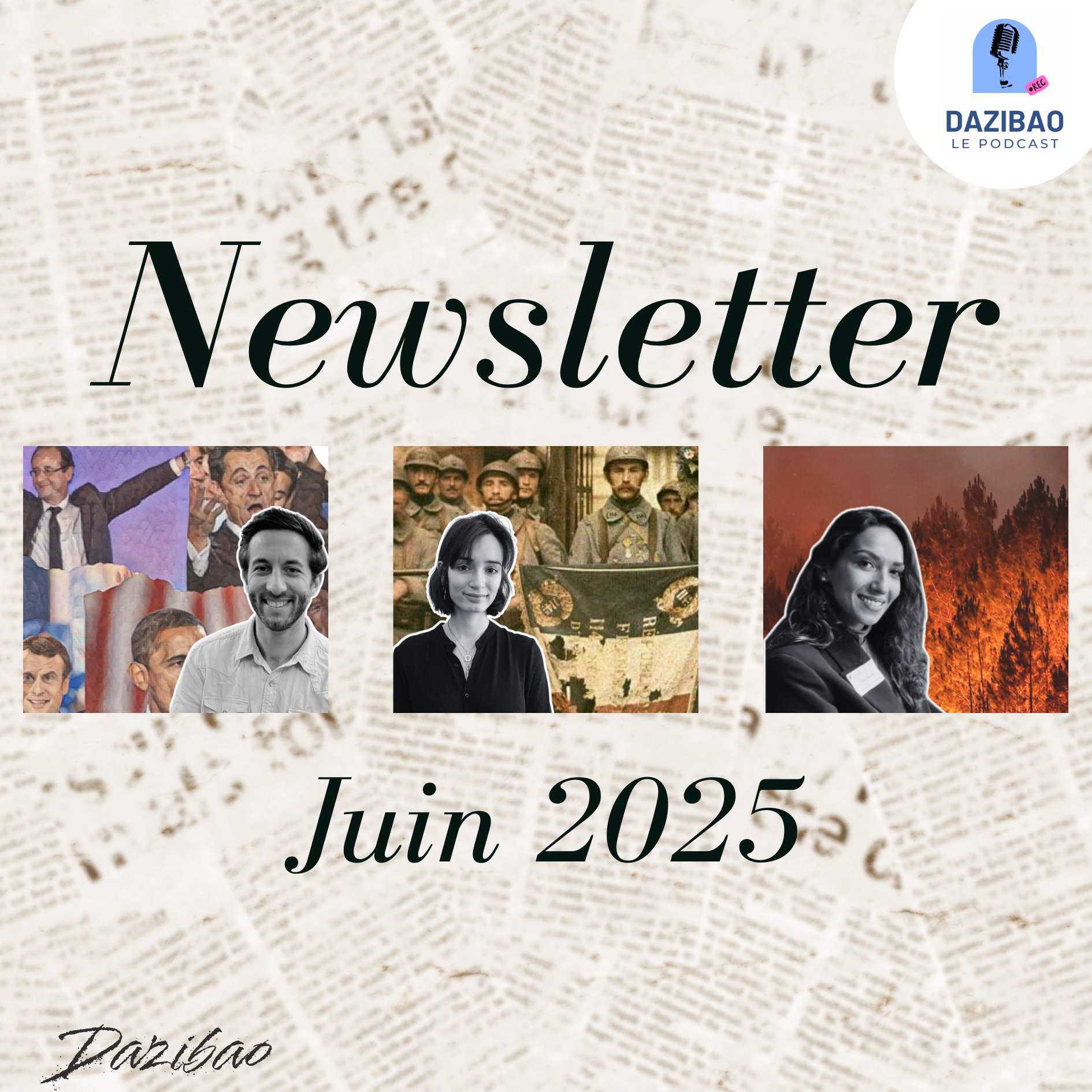 🗞️ Juin 2025 – Des news du Dazibao 🗞️