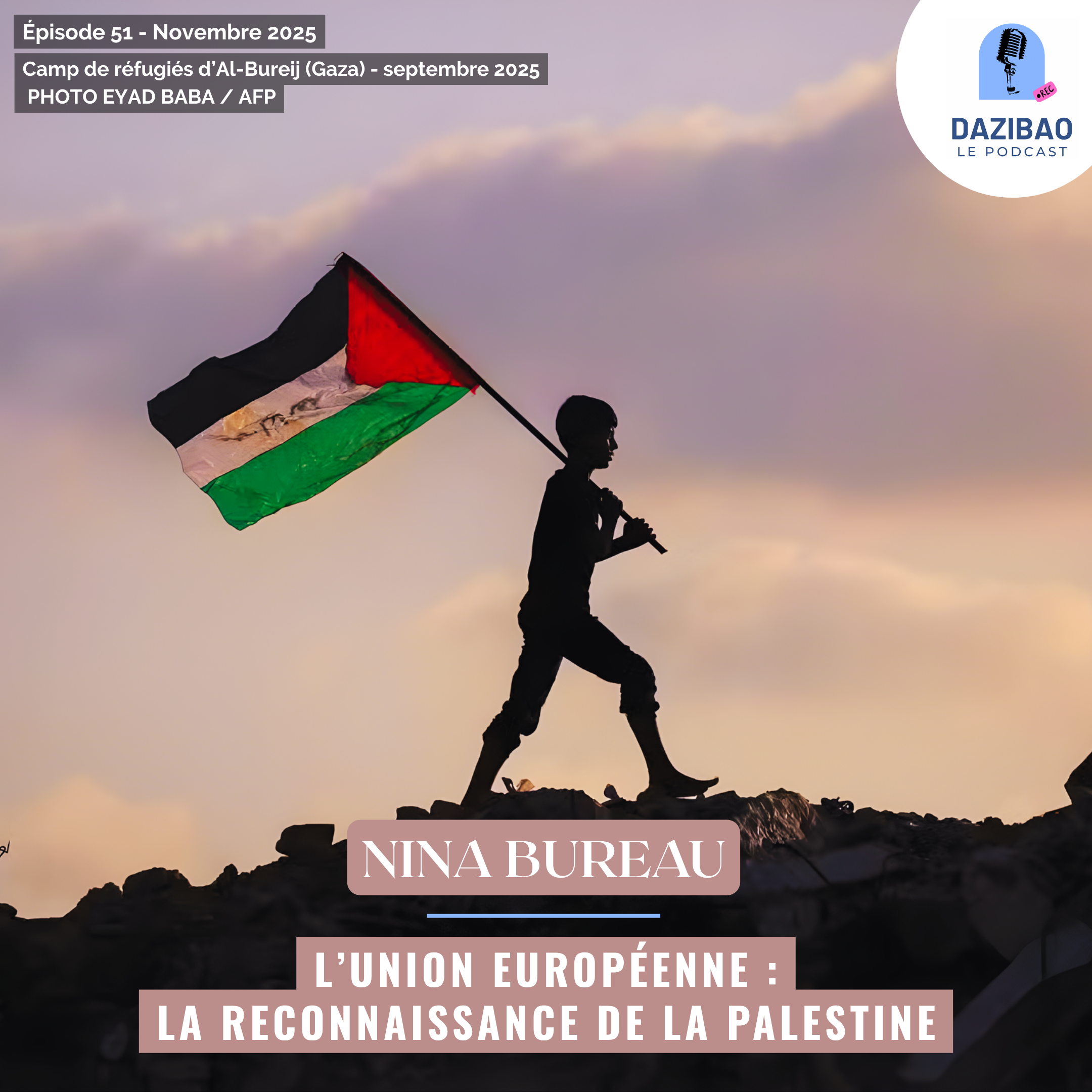 Épisode 51 : Nina – L’Union Européenne et la reconnaissance de la Palestine.